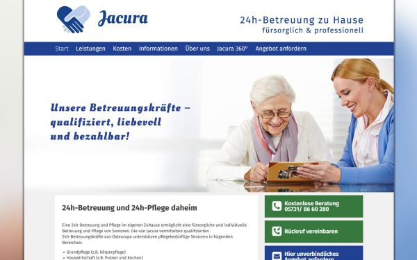 jacura.de Seniorenbetreuung
